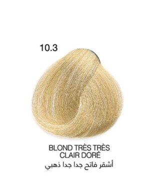 Crème Colorante 60ml (Doré) – 10.3 – Blond Très Très Clair Doré